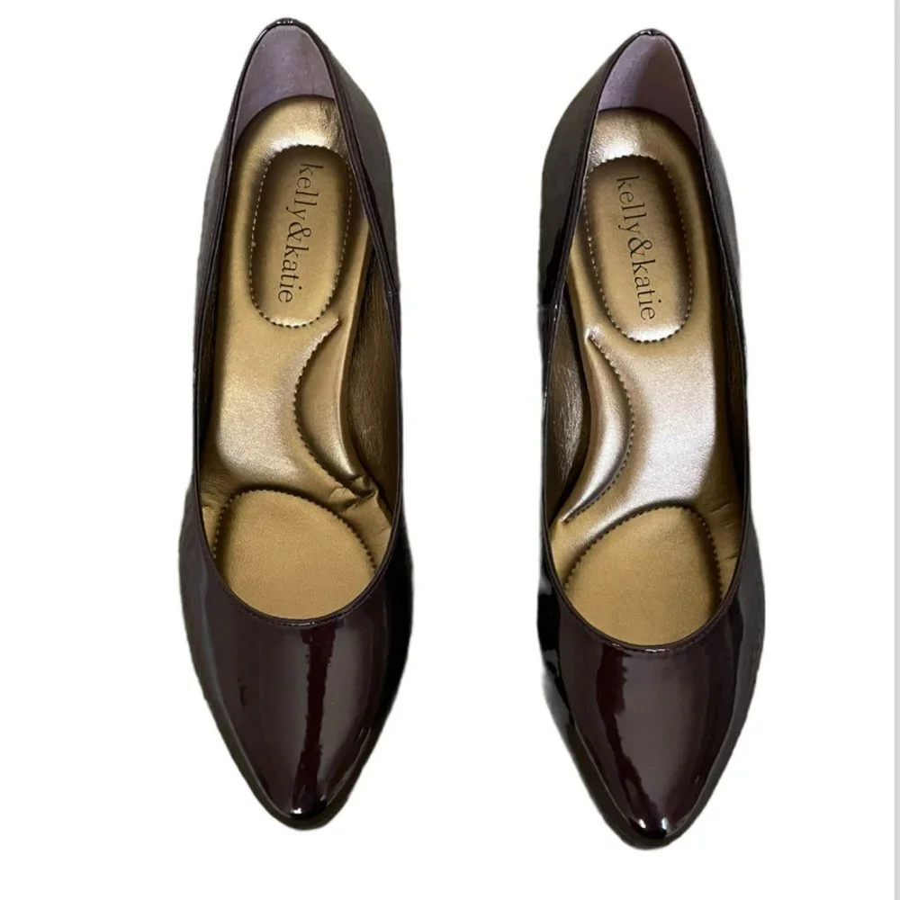 KELLY & KATIE KK DELANEY HEELS SIZE 7.5 - Picture 4 of 7